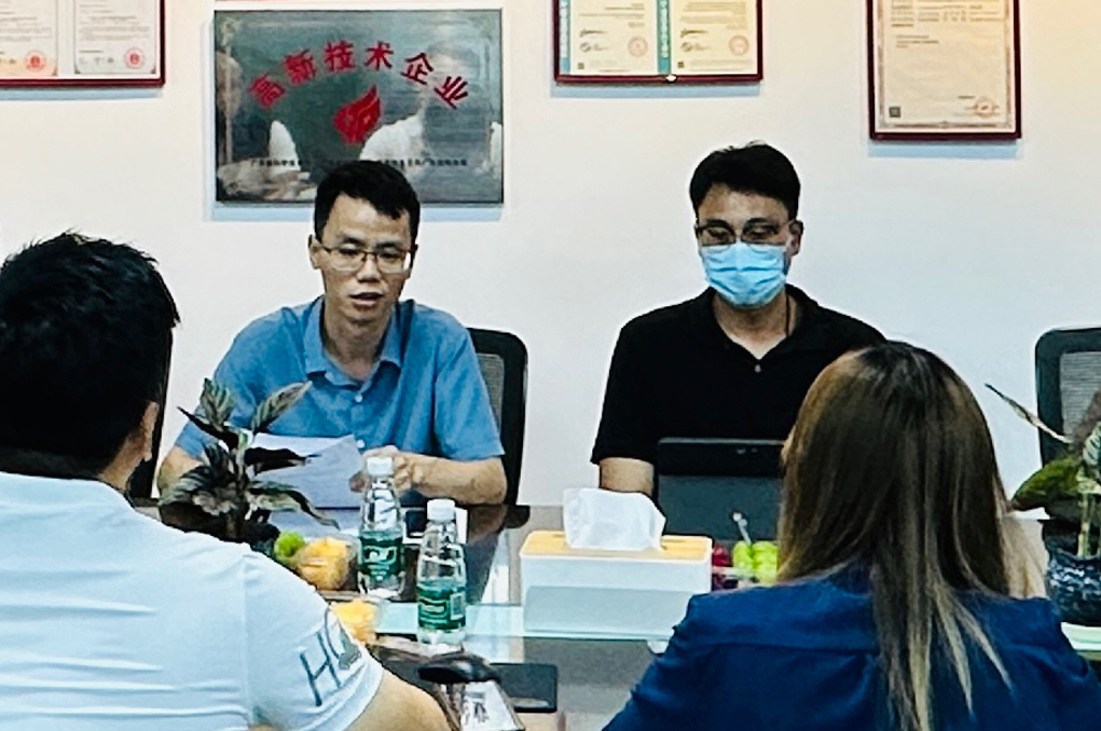 佛山市生態(tài)環(huán)境局、佛山市生態(tài)環(huán)境局順德分局領(lǐng)導(dǎo)蒞臨廣碧調(diào)研指導(dǎo)(圖2)